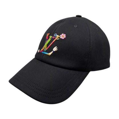 Louis Vuitton X Takashi Murakami Hat Cap Super Flat M5000m Cotton LV Logo