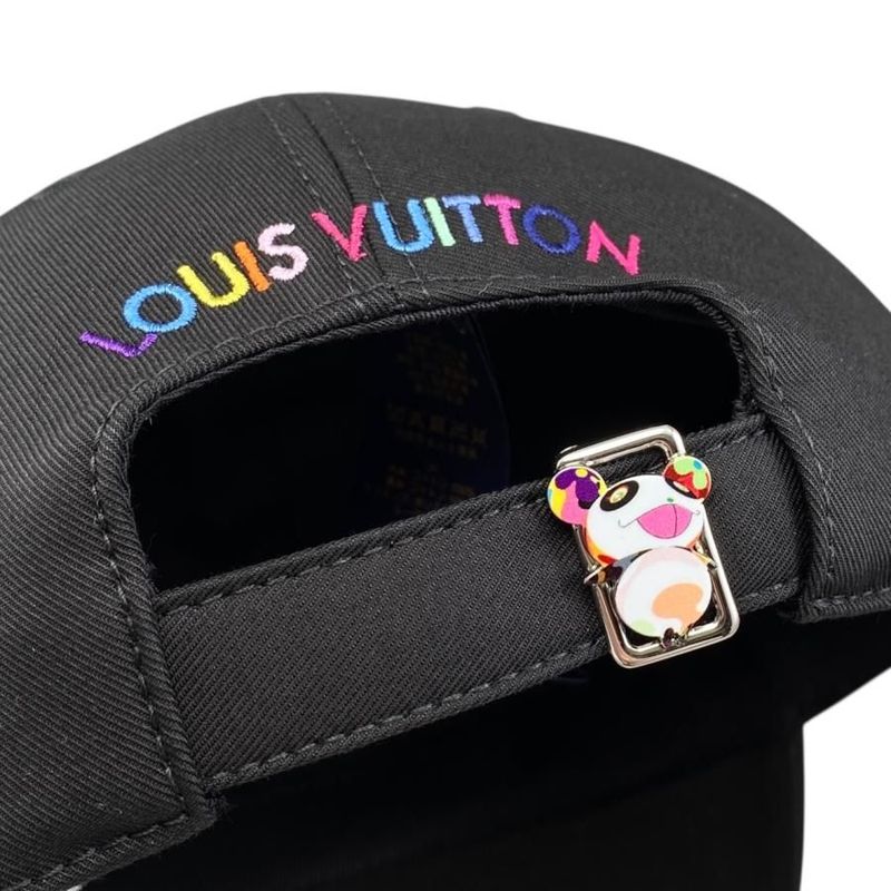 Louis Vuitton X Takashi Murakami Hat Cap Super Flat M5000m Cotton LV Logo