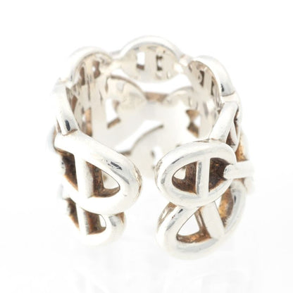 Hermes Chaine D'ancre Anchene Ring Accessories Ag925 Silver 50 137g