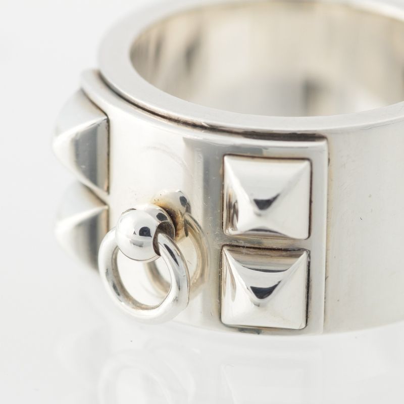 Hermes Collierd Chien Ring Accessories Ag925 Silver 52 165g