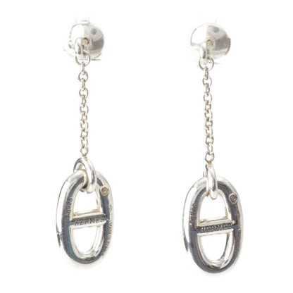 Hermes Chaine D'ancre Farandole MM Earrings For Two Ears Ag925 Silver 64g