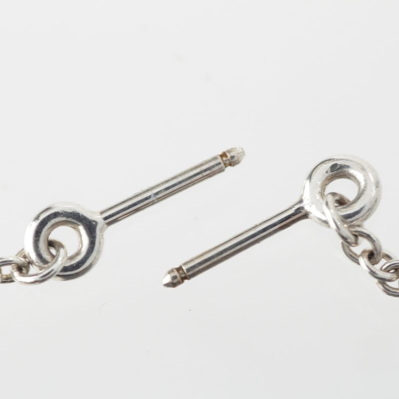 Hermes Chaine D'ancre Farandole MM Earrings For Two Ears Ag925 Silver 64g