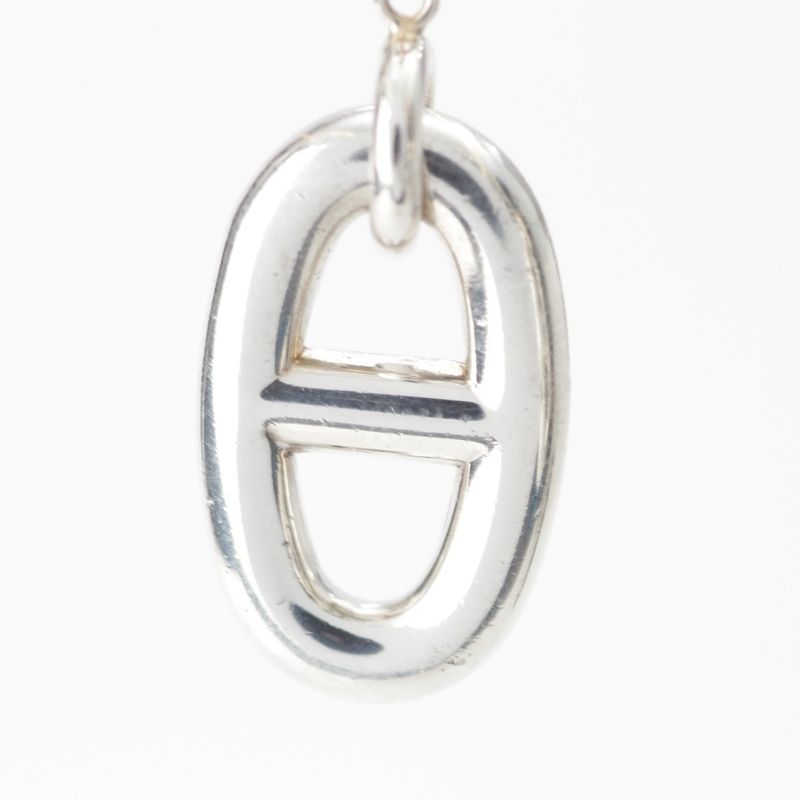 Hermes Chaine D'ancre Farandole MM Earrings For Two Ears Ag925 Silver 64g