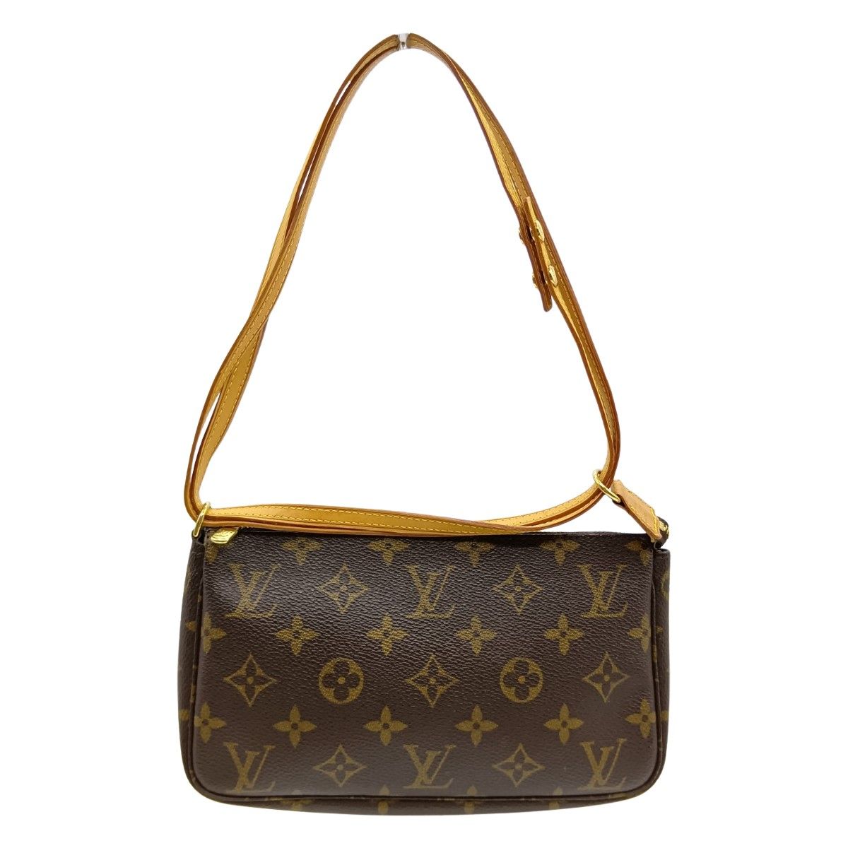 Louis Vuitton Monogram Pochette Accessoire Accessory Pouch M51980 Brown
