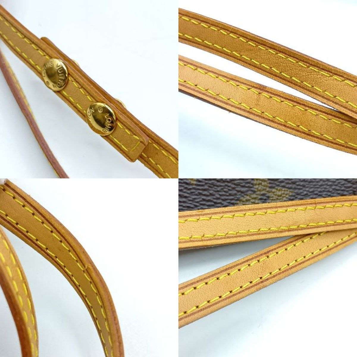 Louis Vuitton Monogram Pochette Accessoire Accessory Pouch M51980 Brown