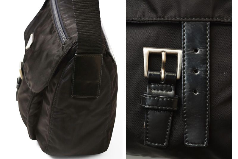 Prada Shoulder Bag Prada Crossbody Bag Nylon Black Bt8994