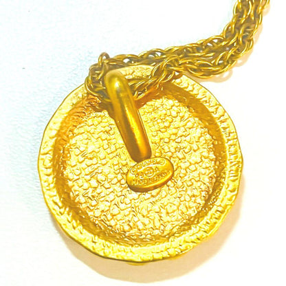 Chanel Flower Gold Medal Necklace : Y3180