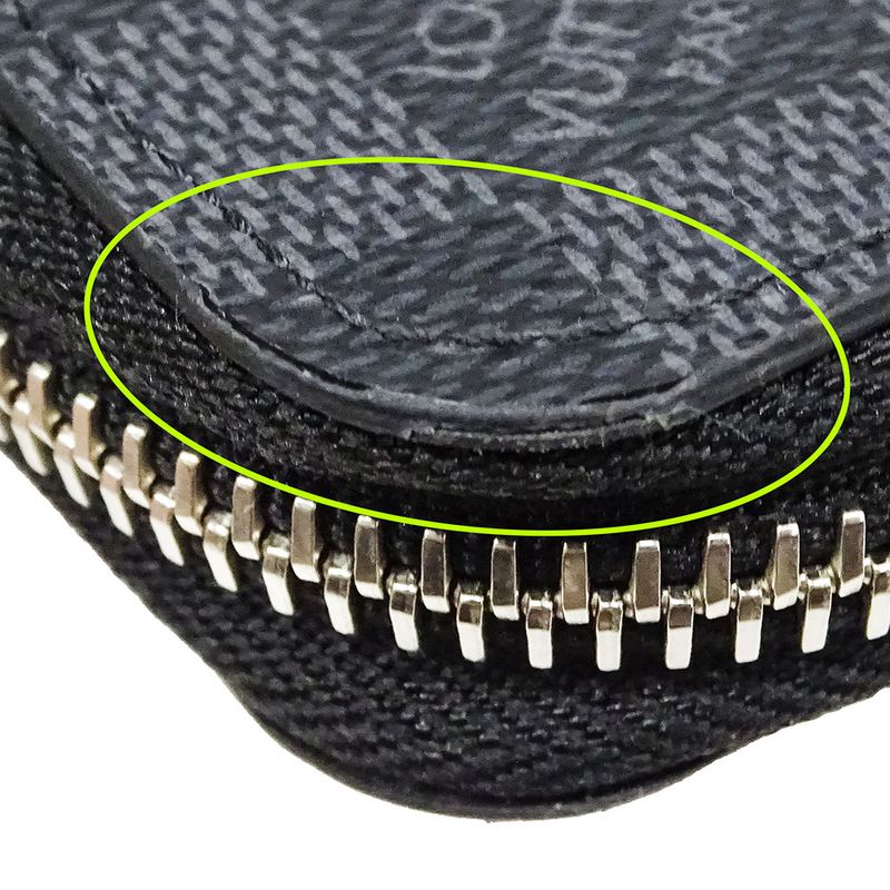 Louis Vuitton Wallets Men's Brand Long Wallet Damier Graphite Canvas Zippy