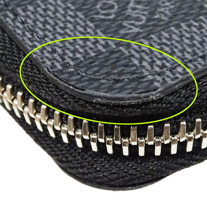 Louis Vuitton Wallets Men's Brand Long Wallet Damier Graphite Canvas Zippy