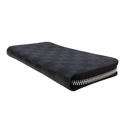 Louis Vuitton Wallets Men's Brand Long Wallet Damier Graphite Canvas Zippy