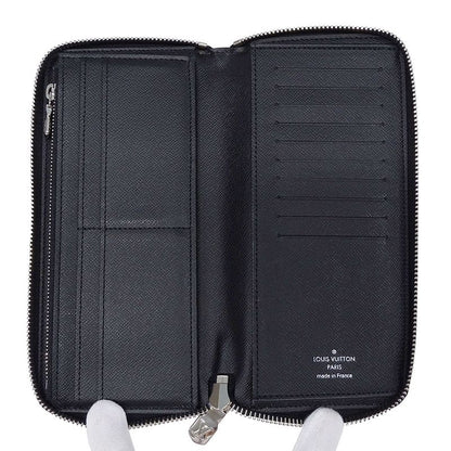 Louis Vuitton Wallets Men's Brand Long Wallet Damier Graphite Canvas Zippy