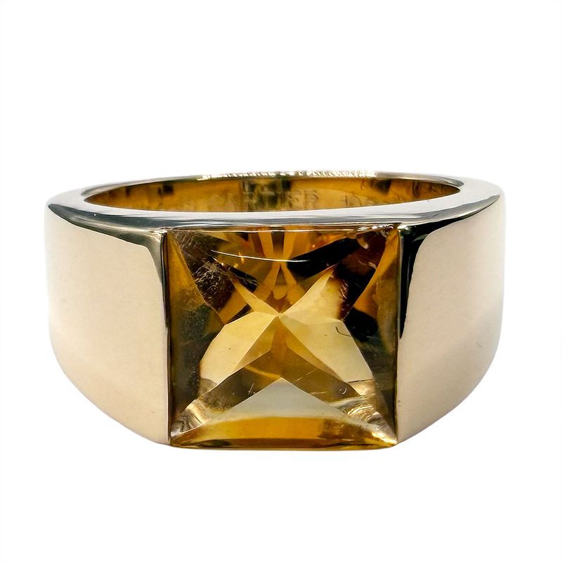 Cartier Tank Citrine Ring