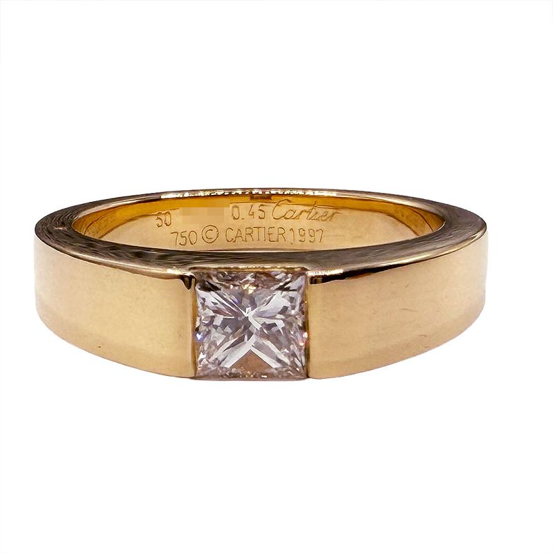 Cartier Tank Diamond Ring
