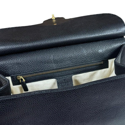 Gucci GG Marmont Shoulder Bag Leather 421890 Black Ladies Gucci  Gucci