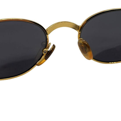 3431 Fendi Sunglass Es Fs306 5120 135 Black Gold Degree None Preowned