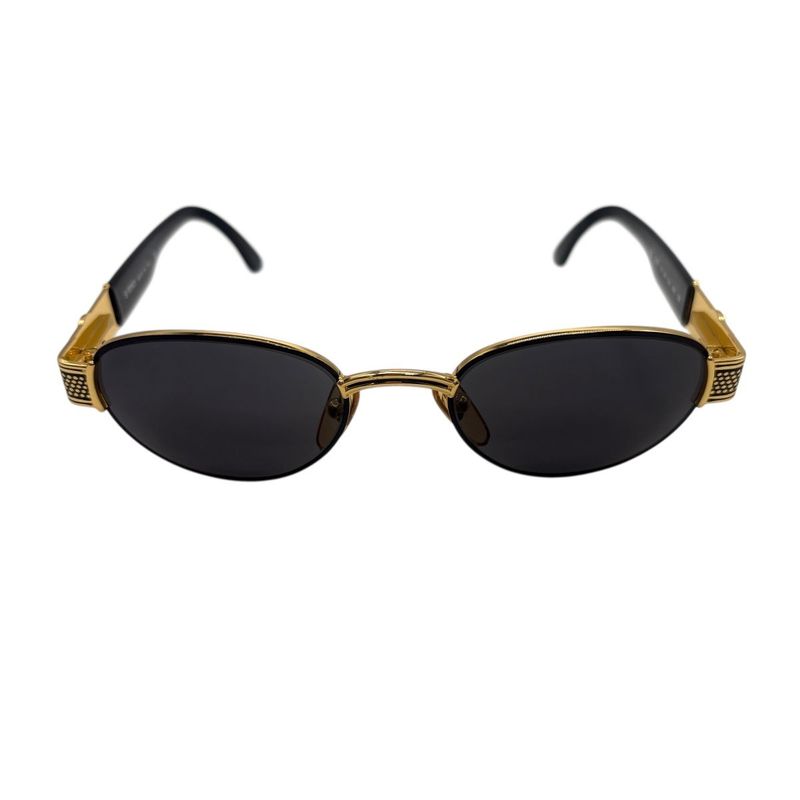 3431 Fendi Sunglass Es Fs306 5120 135 Black Gold Degree None Preowned