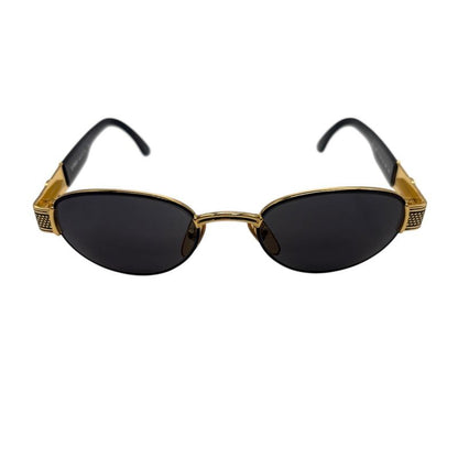 3431 Fendi Sunglass Es Fs306 5120 135 Black Gold Degree None Preowned