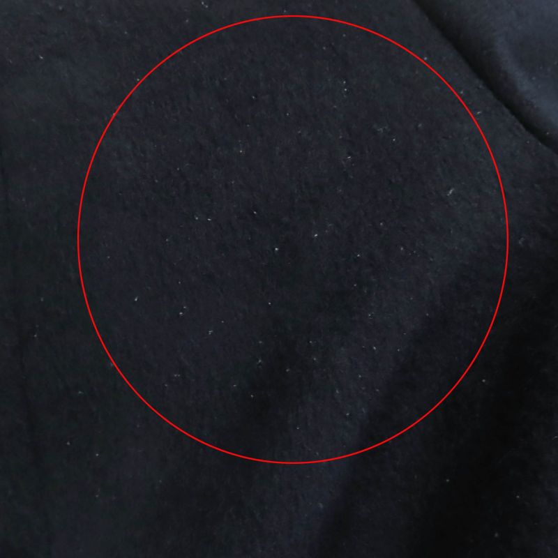 CHANEL P36435 100% Cashmere Long Coat With Belt And Coco Mark Buttons Black 34