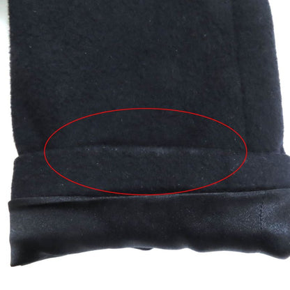 CHANEL P36435 100% Cashmere Long Coat With Belt And Coco Mark Buttons Black 34