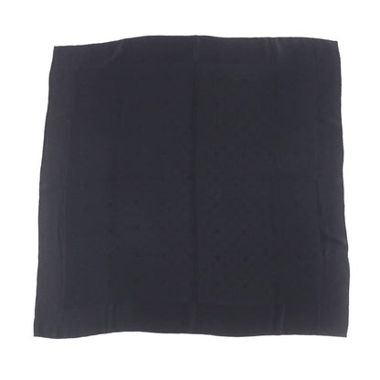 Louis Vuitton Carre Monaco 100% Silk Monogram Scarf With Logo Black Made In
