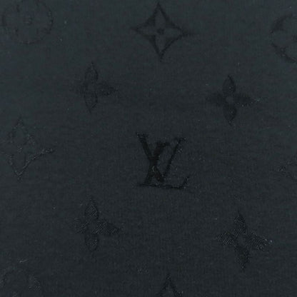 Louis Vuitton Carre Monaco 100% Silk Monogram Scarf With Logo Black Made In