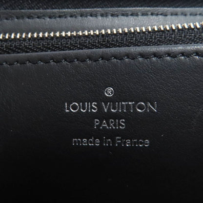 Louis Vuitton M61867 Zippy Wallet Mahina Noir Black Monogram Leather Round