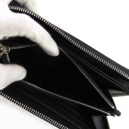 Louis Vuitton M61867 Zippy Wallet Mahina Noir Black Monogram Leather Round