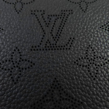 Louis Vuitton M61867 Zippy Wallet Mahina Noir Black Monogram Leather Round