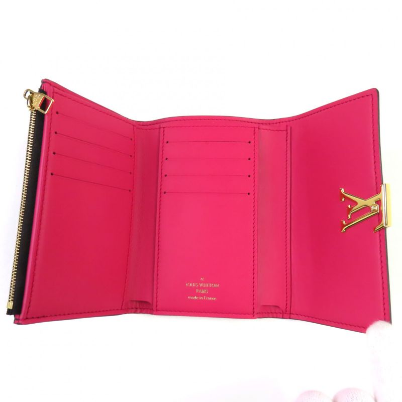 Louis Vuitton M62157 Portefeuille Capucines Compact Taurillon Leather Noir