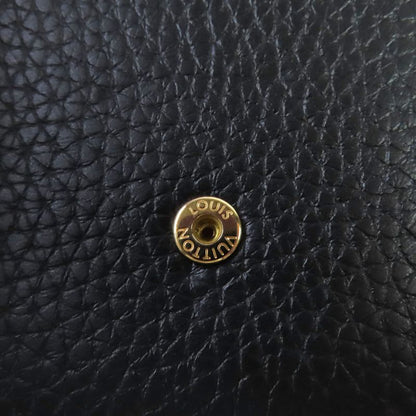 Louis Vuitton M62157 Portefeuille Capucines Compact Taurillon Leather Noir