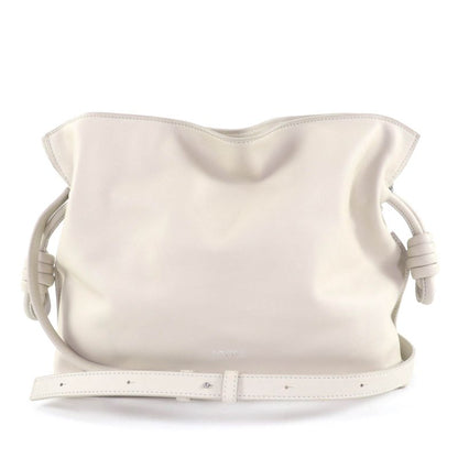 LOEWE A411fc1xbf Flamenco Clutch Medium Nappa Leather Shoulder Bag Sea Salt