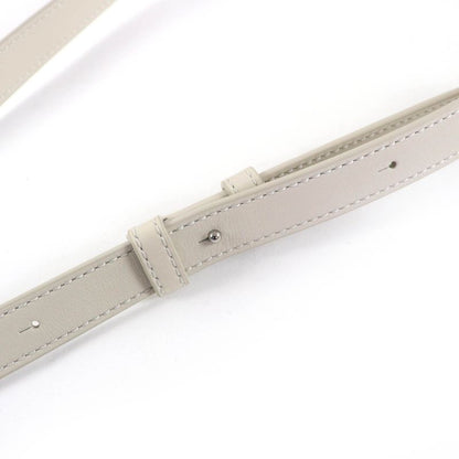 LOEWE A411fc1xbf Flamenco Clutch Medium Nappa Leather Shoulder Bag Sea Salt