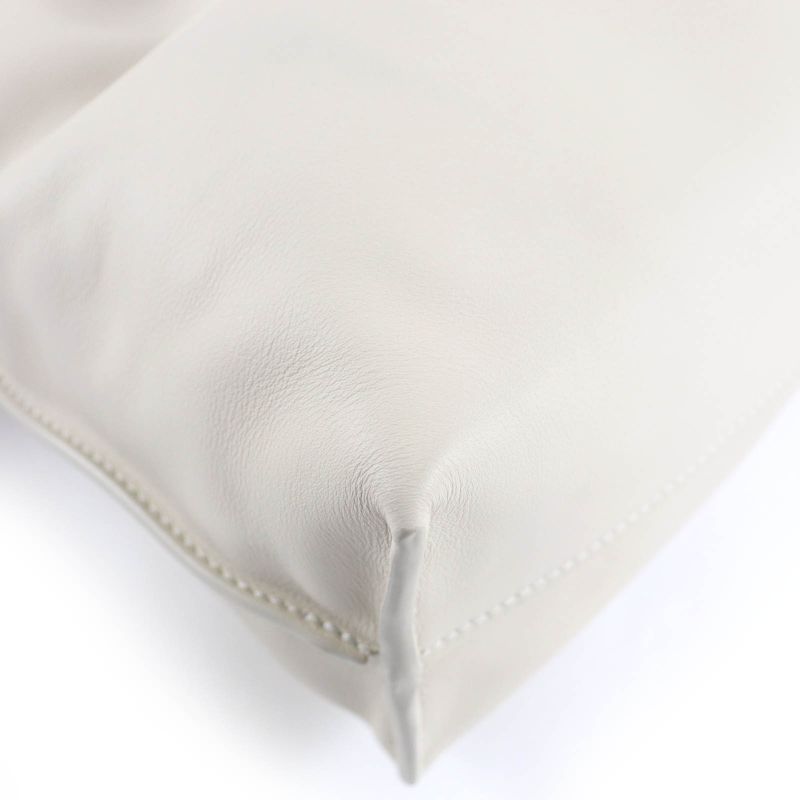 LOEWE A411fc1xbf Flamenco Clutch Medium Nappa Leather Shoulder Bag Sea Salt