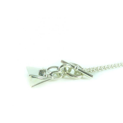 Hermes 925 Amulet Birkin Necklace Pendant Accessory Silver Weight