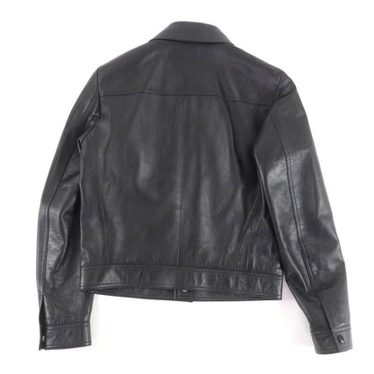 Celine 2f017291d Aviator Soft Drum Lambskin Jacket Outerwear Black 44 Made In