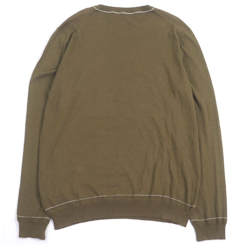 Louis Vuitton Silk Cashmere Blend LV Circle Logo Embroidery Light Hand Long