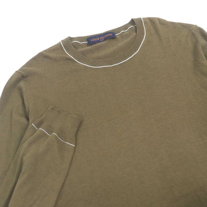 Louis Vuitton Silk Cashmere Blend LV Circle Logo Embroidery Light Hand Long