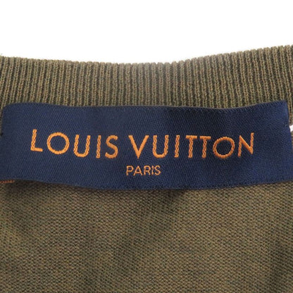 Louis Vuitton Silk Cashmere Blend LV Circle Logo Embroidery Light Hand Long