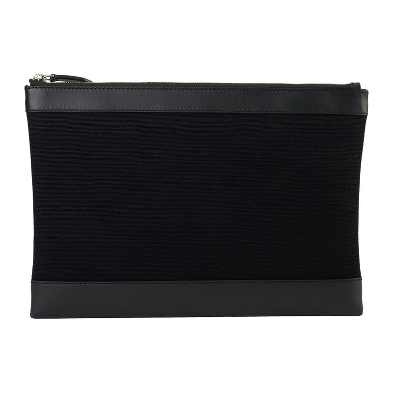Balenciaga Clutch Bag Navy Clip Black