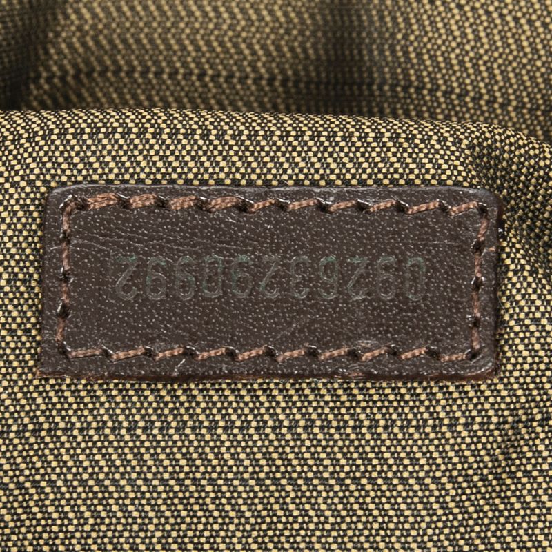 Fendi Small Craft Tote Brown Zucca Canvas A