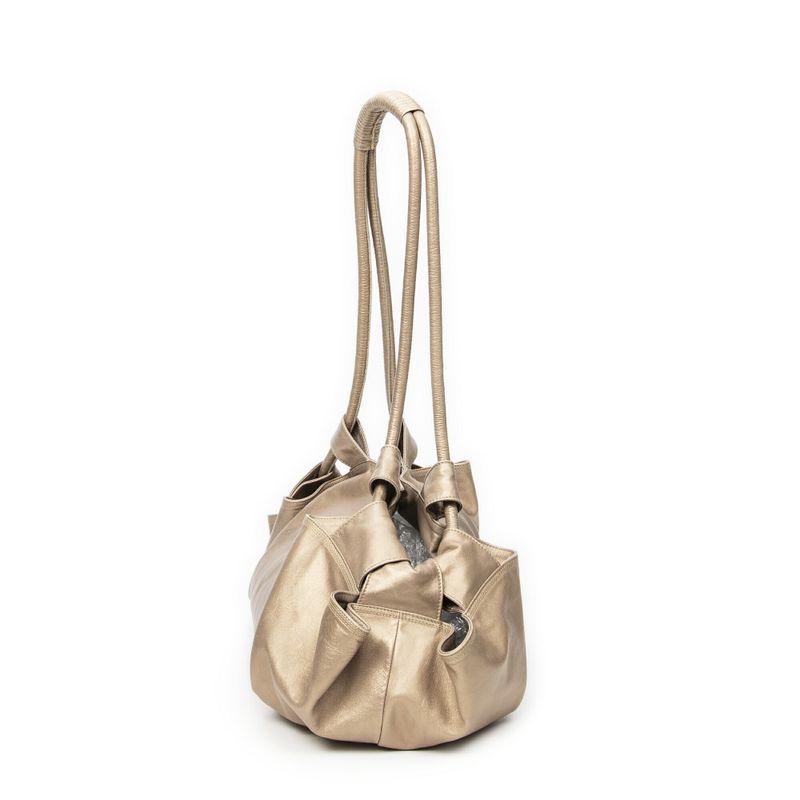 Loewe Large Air Brisa Hobo Gold Calfskin Leather AB
