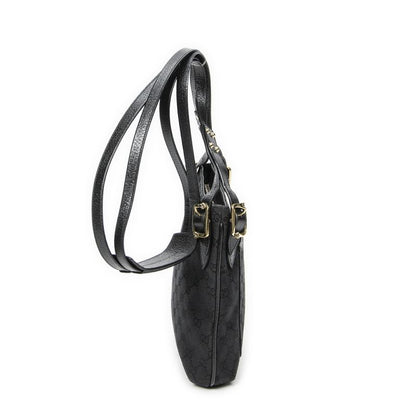 Gucci Small Messenger Black GG Canvas A