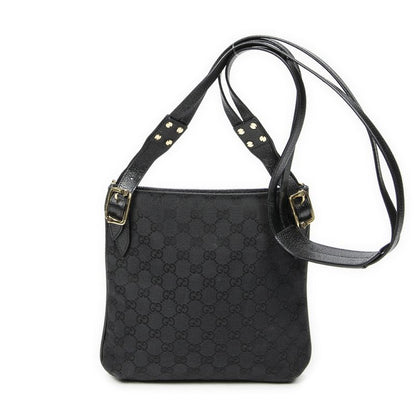 Gucci Small Messenger Black GG Canvas A