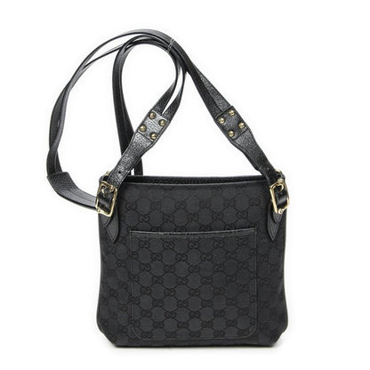 Gucci Small Messenger Black GG Canvas A