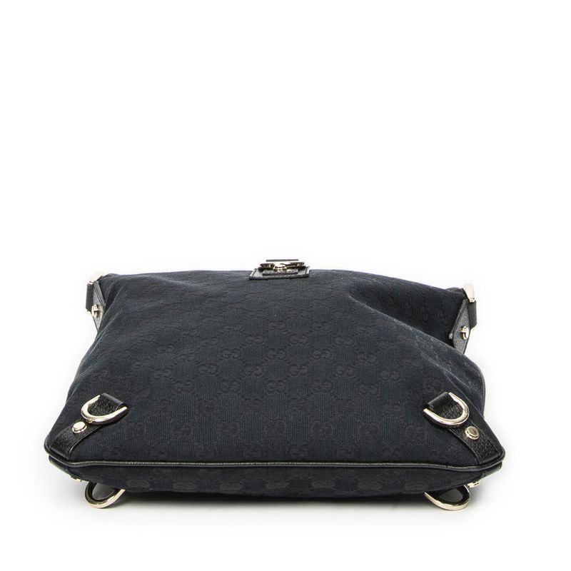 Gucci Abby Crossbody Black GG Canvas A