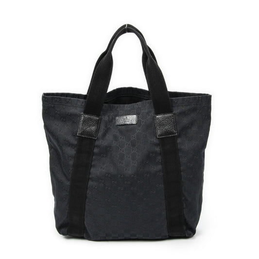 Gucci Web Open Shopper Black GG Canvas A