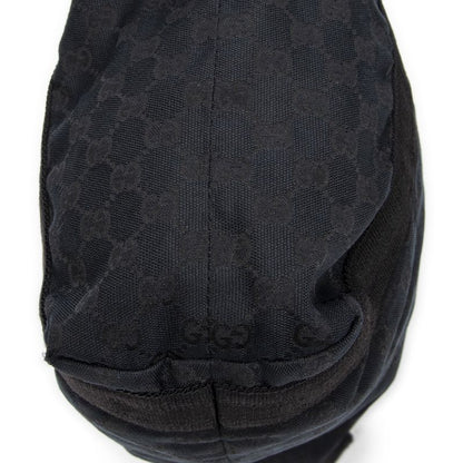 Gucci Web Open Shopper Black GG Canvas A