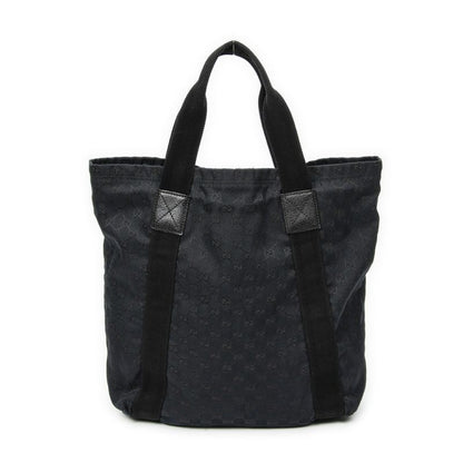Gucci Web Open Shopper Black GG Canvas A