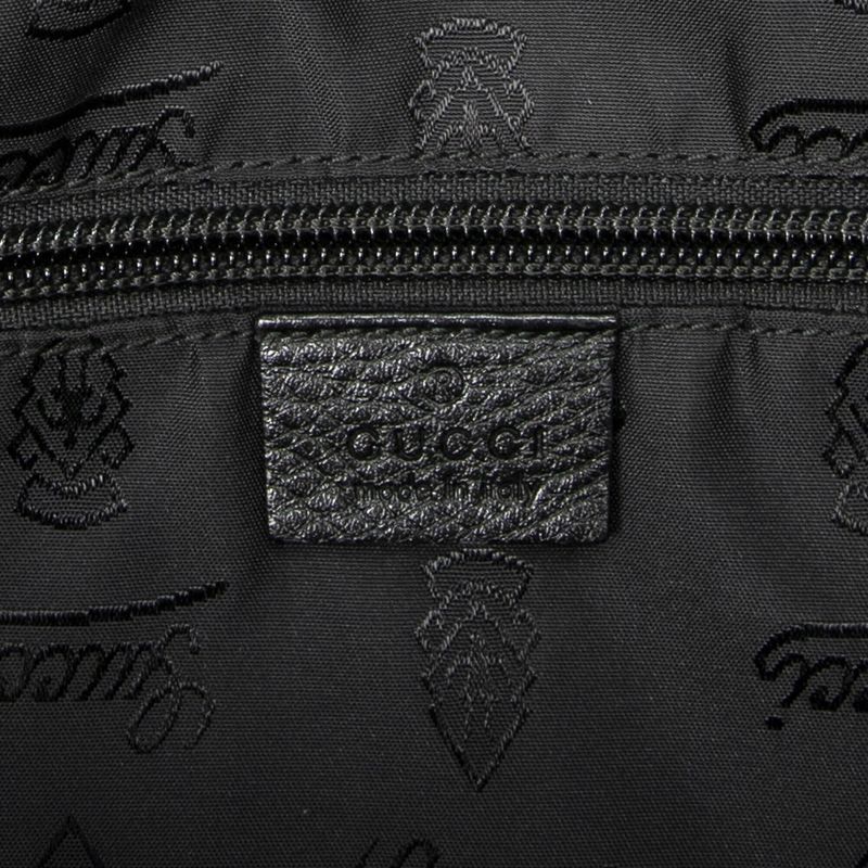 Gucci Cube Messenger Black Calfskin Leather A