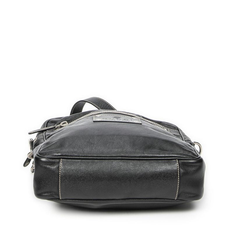 Gucci Cube Messenger Black Calfskin Leather A